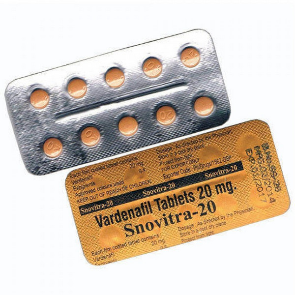 Snovitra Vardenafil 20mg for Sale - Buy Levitra 20 mg Generic